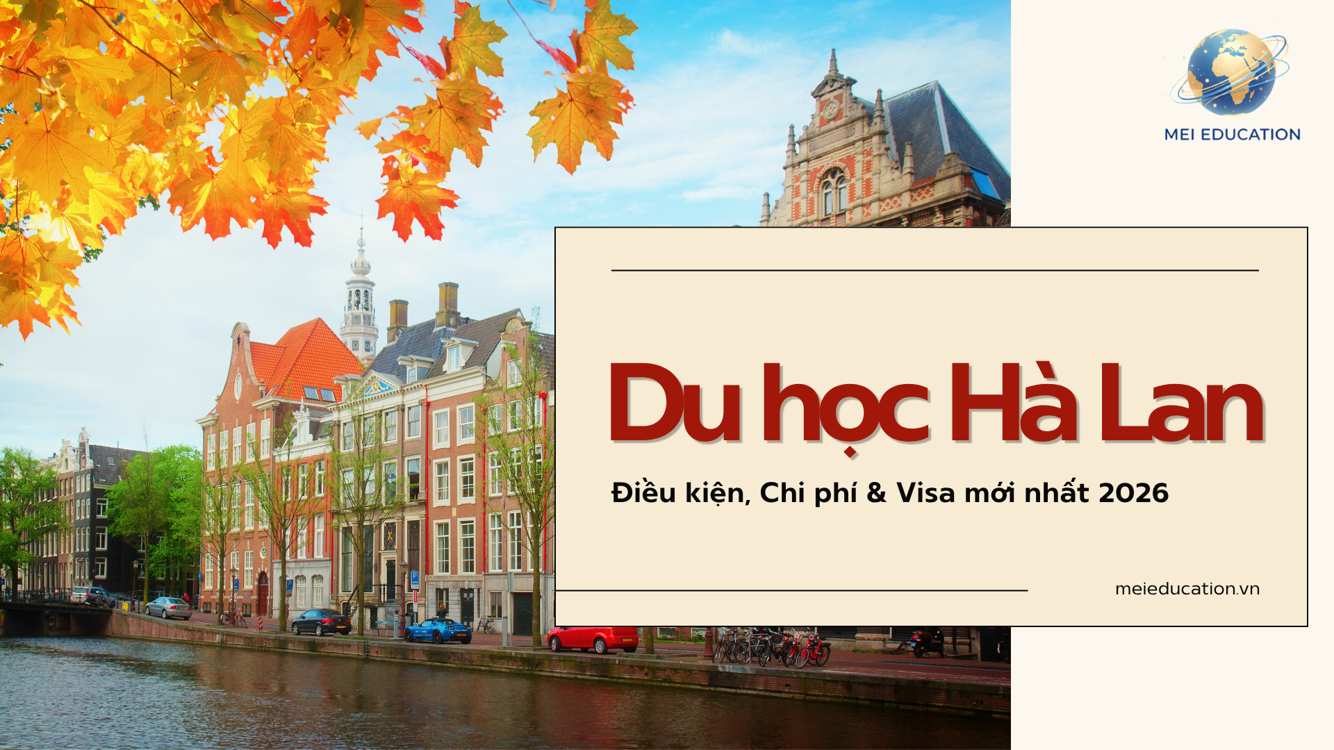 Du học Hà Lan 2026