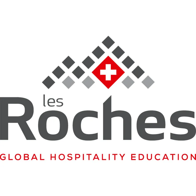 Hình ảnh logo chính thức của trường quản trị khách sạn Les Roches Global Hospitality Education tại Thụy Sĩ.
