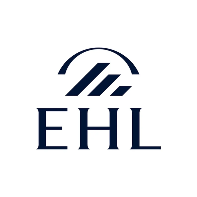 Hình ảnh logo chính thức của trường EHL Hospitality Business School tại Thụy Sĩ.